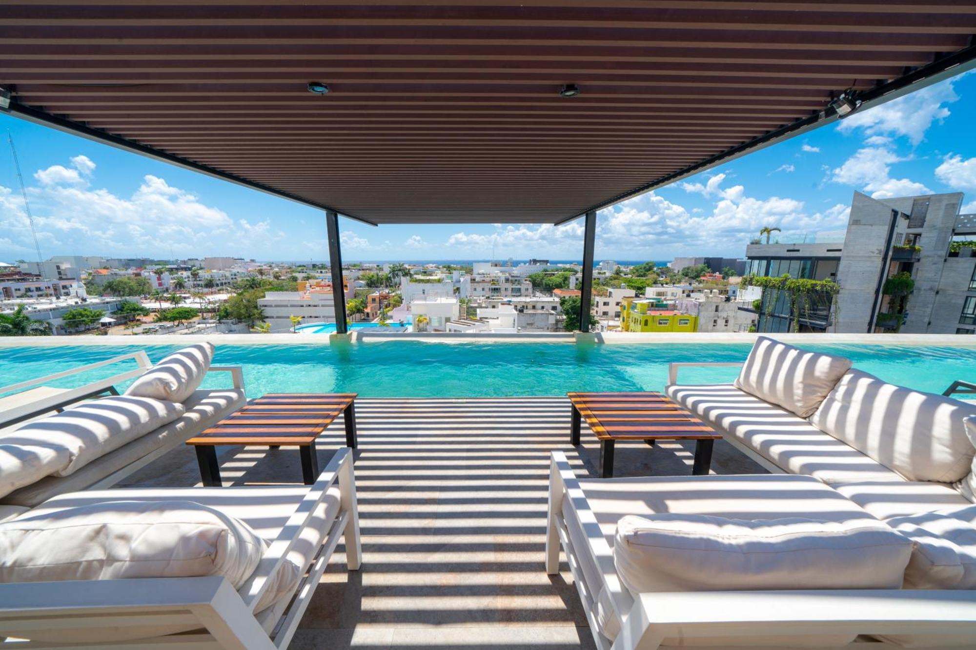 Modern Penthouse With 2 Bedroom Tub & Pool At Arenis - 509 Playa del Carmen